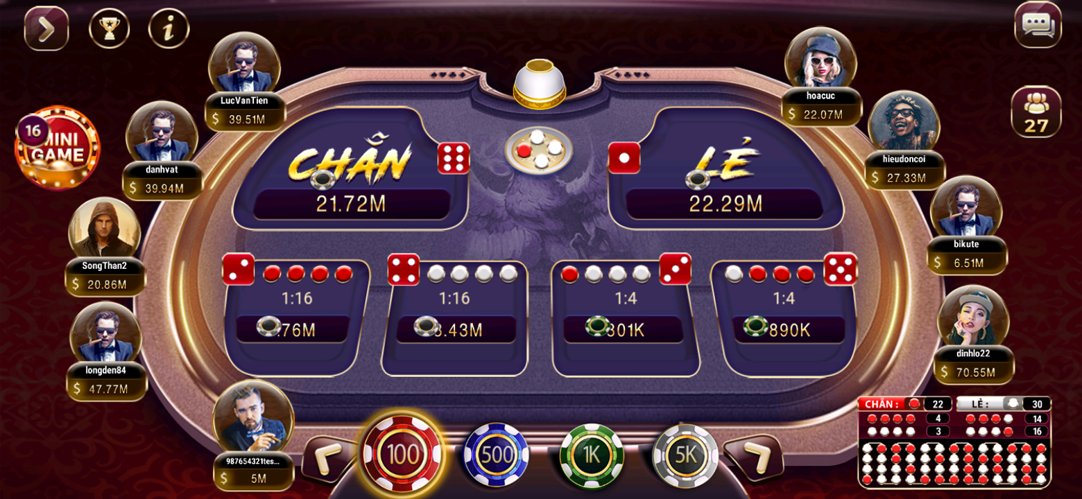 Ảnh chụp màn hình giao diện ứng dụng gadonthomo bet